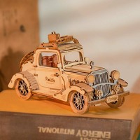 ROBOTIME Rolife 3D drevené puzzle Historický automobil 164 dielikov