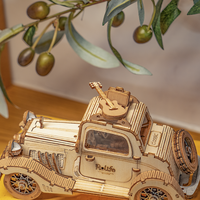 ROBOTIME Rolife 3D drevené puzzle Historický automobil 164 dielikov