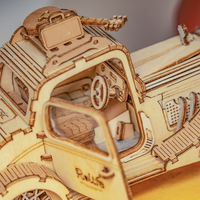 ROBOTIME Rolife 3D drevené puzzle Historický automobil 164 dielikov