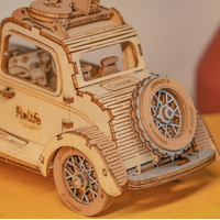 ROBOTIME Rolife 3D drevené puzzle Historický automobil 164 dielikov