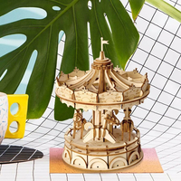 ROBOTIME Rolife 3D drevené puzzle Kolotoč 174 dielikov