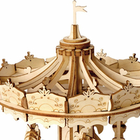 ROBOTIME Rolife 3D drevené puzzle Kolotoč 174 dielikov