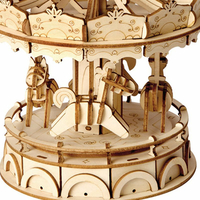 ROBOTIME Rolife 3D drevené puzzle Kolotoč 174 dielikov