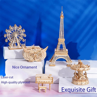 ROBOTIME Rolife 3D drevené puzzle Kolotoč 174 dielikov