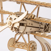 ROBOTIME Rolife 3D drevené puzzle Lietadlo 145 dielikov