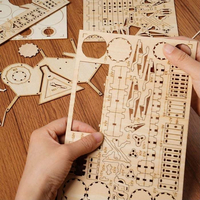 ROBOTIME Rolife 3D drevené puzzle Súprava bicích nástrojov 246 dielikov
