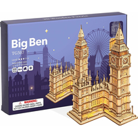 ROBOTIME Rolife Svietiace 3D drevené puzzle Big Ben 220 dielikov