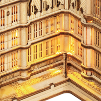 ROBOTIME Rolife Svietiace 3D drevené puzzle Big Ben 220 dielikov