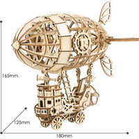 ROBOTIME Rolife 3D drevené puzzle Vzducholoď 176 dielikov