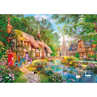 GIBSONS Puzzle Cestička medzi chalupami 500 dielikov