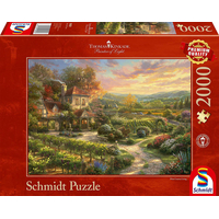 SCHMIDT Puzzle Dom pri viniciach 2000 dielikov