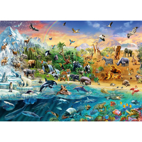 SCHMIDT Puzzle Kráľovstvo zvierat 1000 dielikov