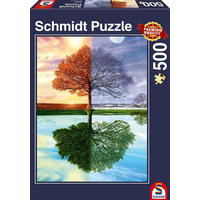 SCHMIDT Puzzle Strom štyroch období 500 dielikov