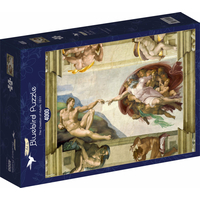 BLUEBIRD Puzzle Stvorenie Adama 4000 dielikov