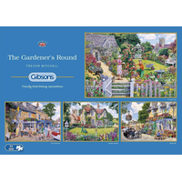 GIBSONS Puzzle Záhradníkov deň 4x500 dielikov