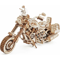 ROBOTIME Roker 3D drevené puzzle Cruiser Motorcycle 420 dielikov