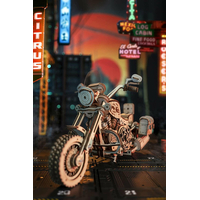 ROBOTIME Roker 3D drevené puzzle Cruiser Motorcycle 420 dielikov