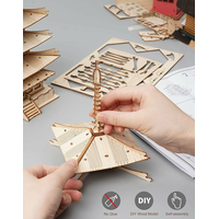 ROBOTIME Rolife 3D drevené puzzle Päťposchodová pagoda 275 dielikov
