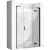 Sprchové dvere REA HUGO 110 cm - čierne