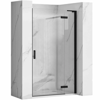 Sprchové dvere REA HUGO 90 cm - čierne