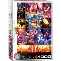 EUROGRAPHICS Puzzle Kiss: Najhorúcejšie show na svete 1000 dielikov