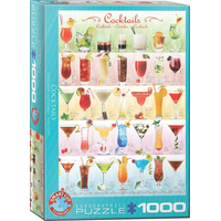 EUROGRAPHICS Puzzle Koktaily 1000 dielikov