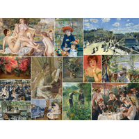 BLUEBIRD Puzzle Koláž obrazov: Auguste Renoir 6000 dielikov