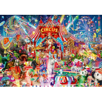 BLUEBIRD Puzzle Noc v cirkuse 4000 dielikov