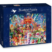 BLUEBIRD Puzzle Noc v cirkuse 4000 dielikov