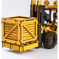 ROBOTIME Roker 3D drevené puzzle Vysokozdvižný vozík 139 dielikov