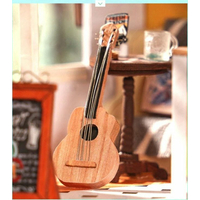 ROBOTIME Rolife DYI House: Light Music bar s LED osvetlením