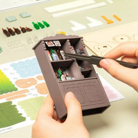 ROBOTIME Rolife DYI House: Light Music bar s LED osvetlením