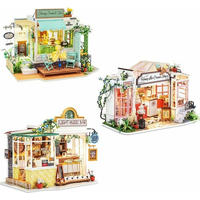 ROBOTIME Rolife DYI House: Light Music bar s LED osvetlením