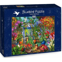 BLUEBIRD Puzzle Tropický skleník 6000 dielikov