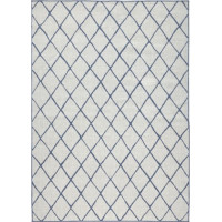 Kusový obojstranný koberec Twin 103119 blue creme