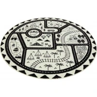 Detský koberček Adventures 105542 Creme