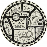 Detský koberček Adventures 105542 Creme