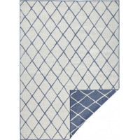 Kusový obojstranný koberec Twin 103119 blue creme