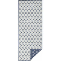 Kusový obojstranný koberec Twin 103119 blue creme