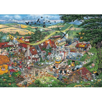 GIBSONS Puzzle Milujem farmárčenie 1000 dielikov