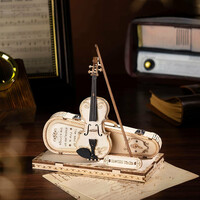 ROBOTIME Roker 3D drevené puzzle Husľové Capriccio 82 dielikov
