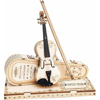 ROBOTIME Roker 3D drevené puzzle Husľové Capriccio 82 dielikov