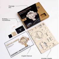 ROBOTIME Roker 3D drevené puzzle Večný kalendár 52 dielikov