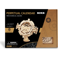 ROBOTIME Roker 3D drevené puzzle Večný kalendár 52 dielikov