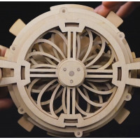 ROBOTIME Roker 3D drevené puzzle Večný kalendár 52 dielikov