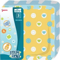 SUN TA TOYS Penové puzzle Veselé zvieratká (29x29)