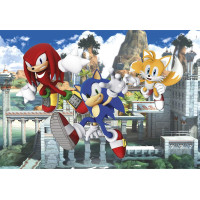 CLEMENTONI Puzzle Ježko Sonic 3x48 dielikov