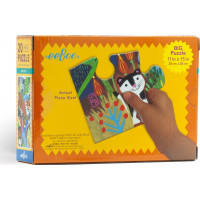 EEBOO Puzzle Veľké mačky 20 dielikov
