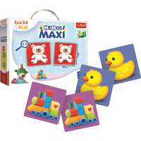 Maxi pexeso Treflíci a medvedík