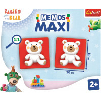 Maxi pexeso Treflíci a medvedík